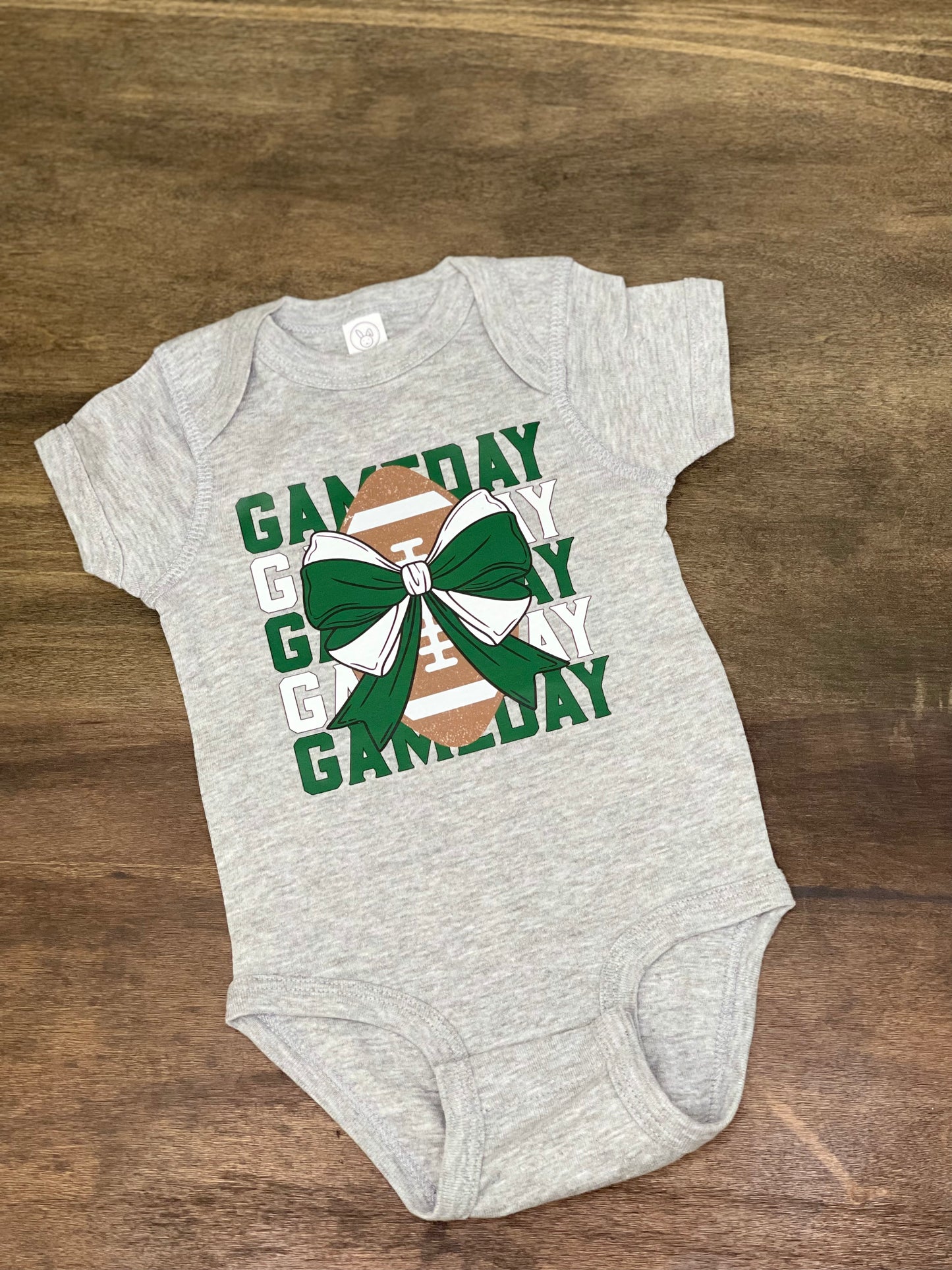 Game Day Bow Onsie