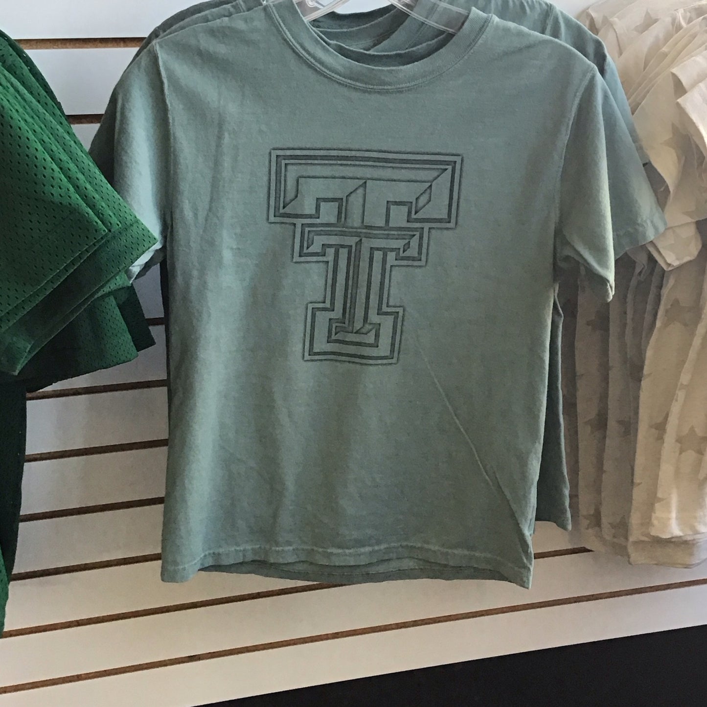 Youth Light Green Illusion Tee
