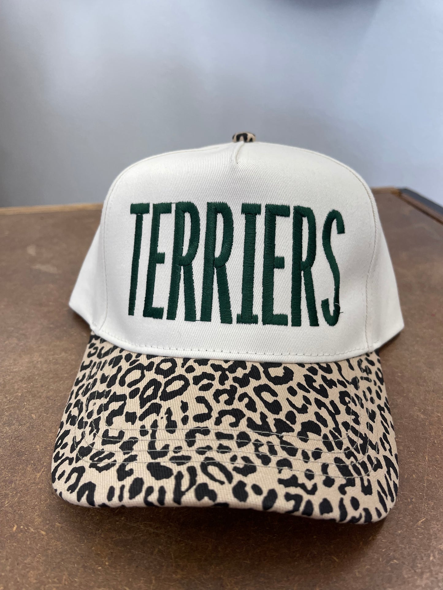 Leopard Brim Hat