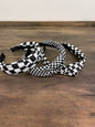 Checkered Knot Headband