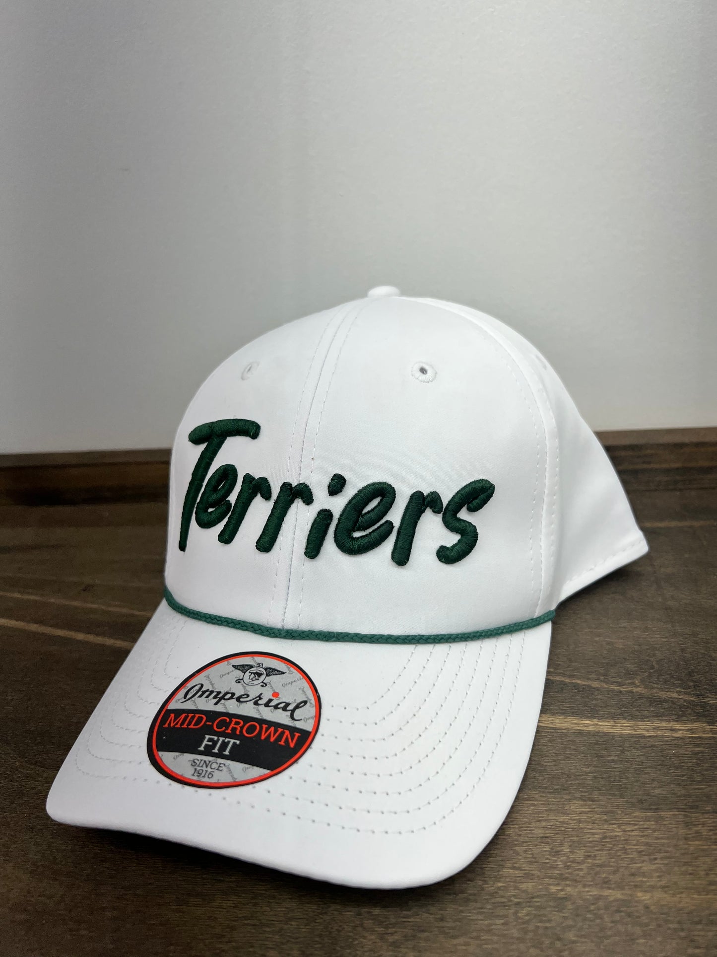 Terrier White Rope Hat