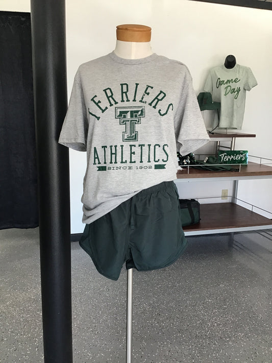 Green Running Shorts