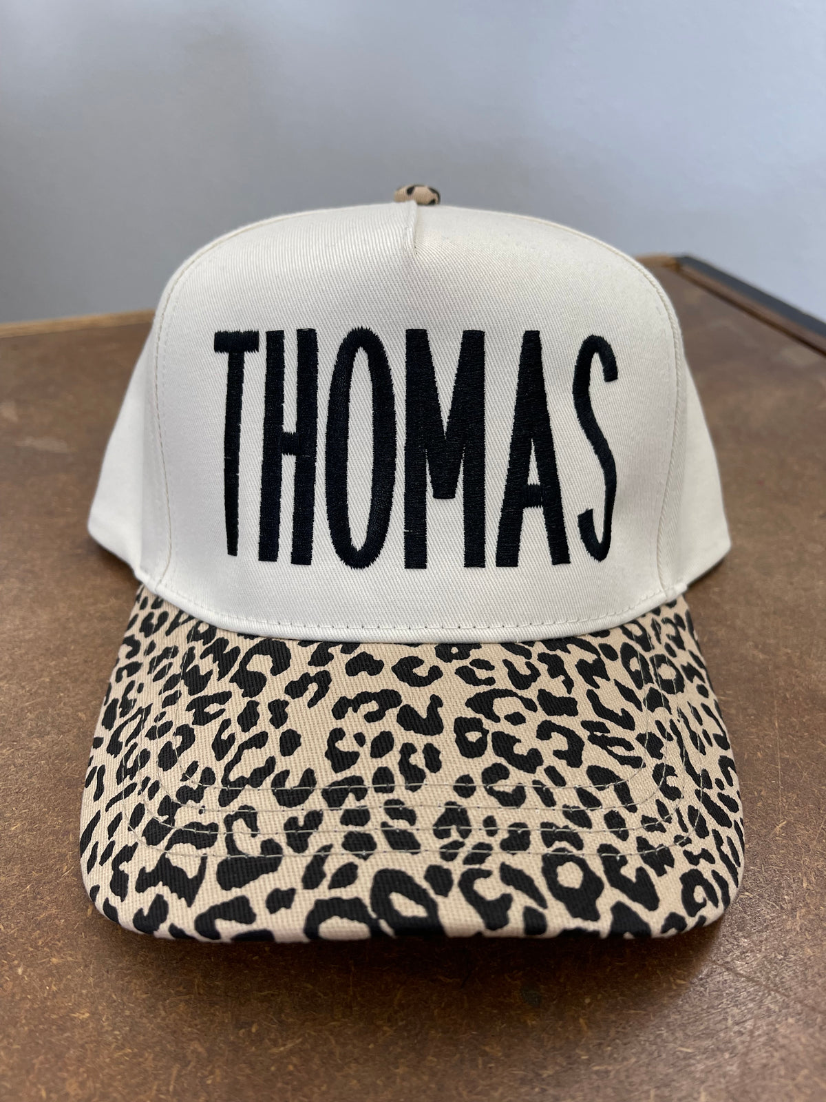 Leopard Brim Hat
