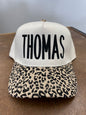 Leopard Brim Hat