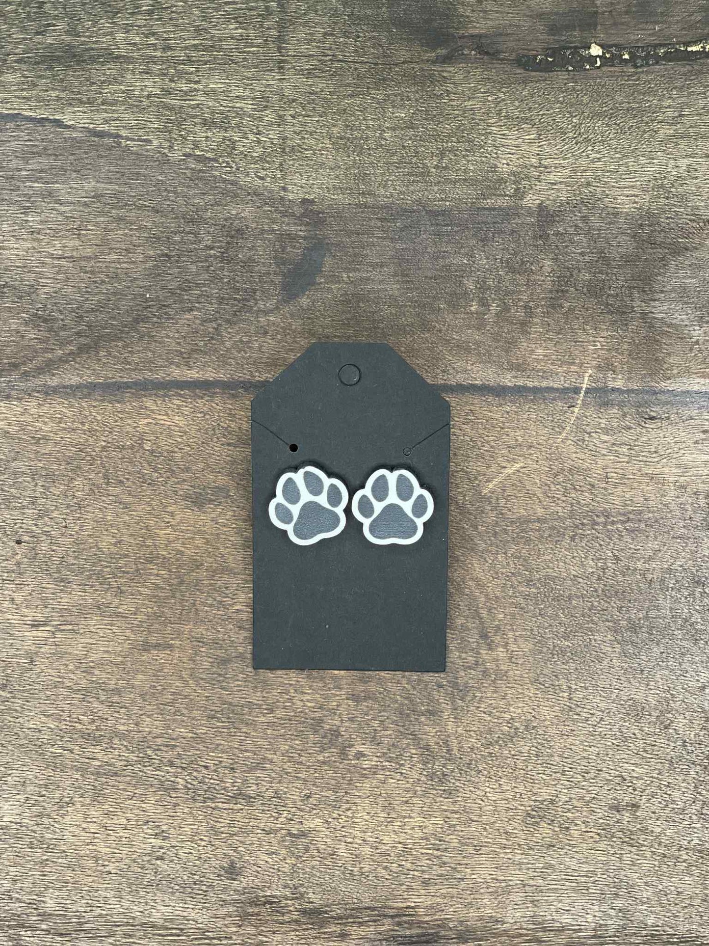 Paw Print Earrings
