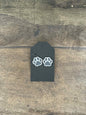 Paw Print Earrings