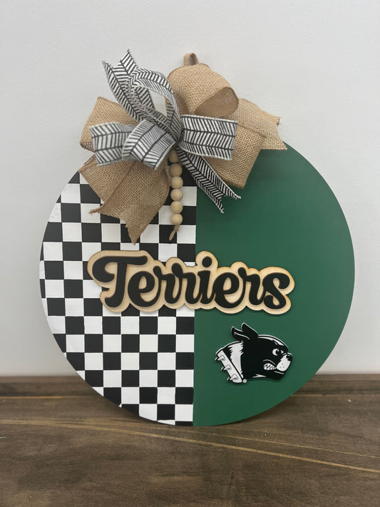 Checkered Sign