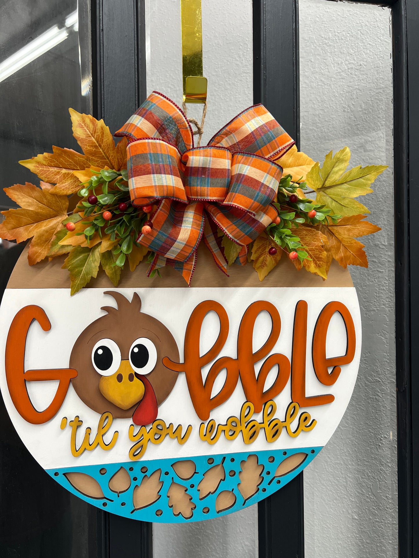 Gobble til Wobble 18" Sign