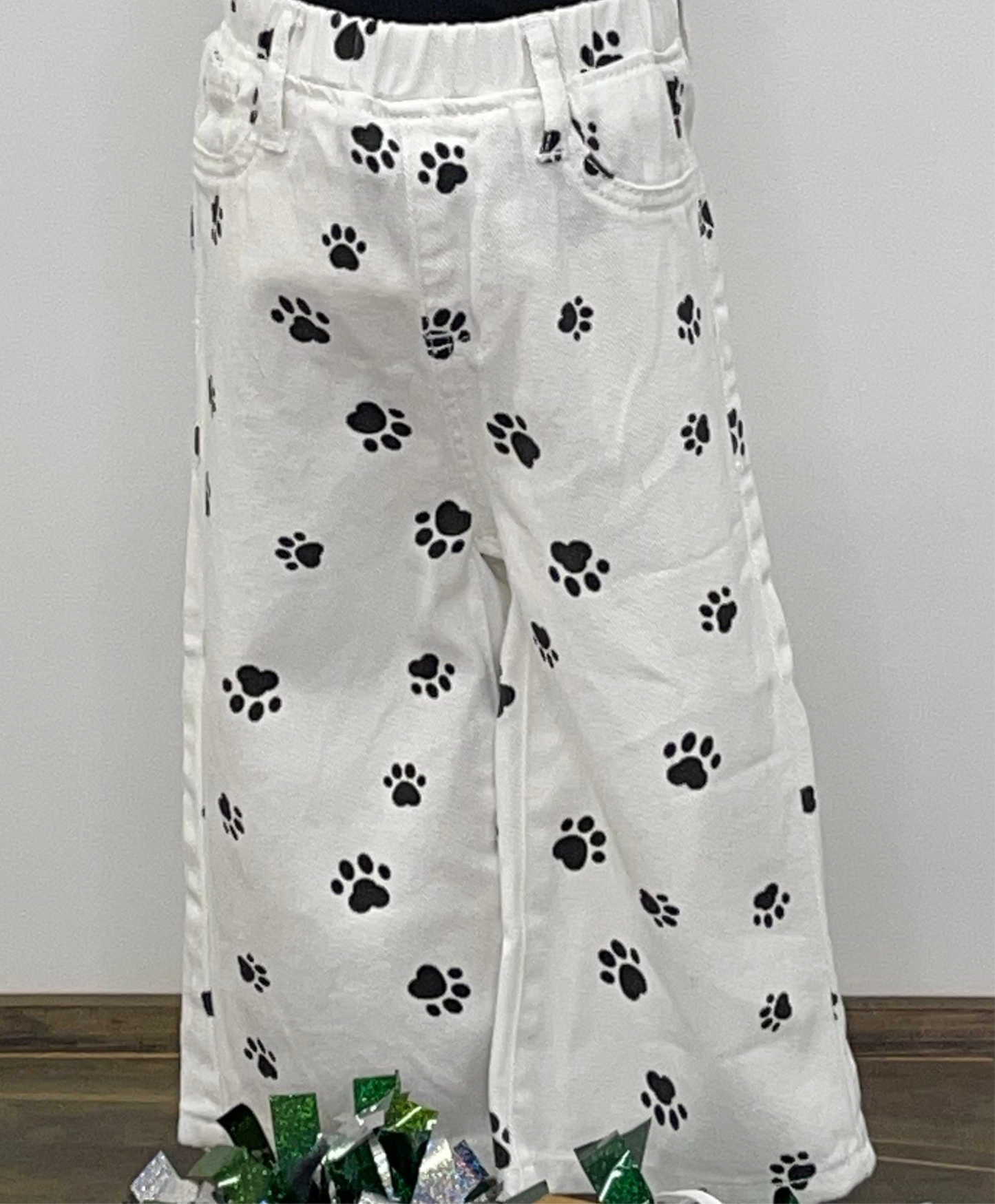 Paw Print Jeans