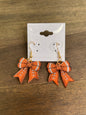 Sports Bow Earrings