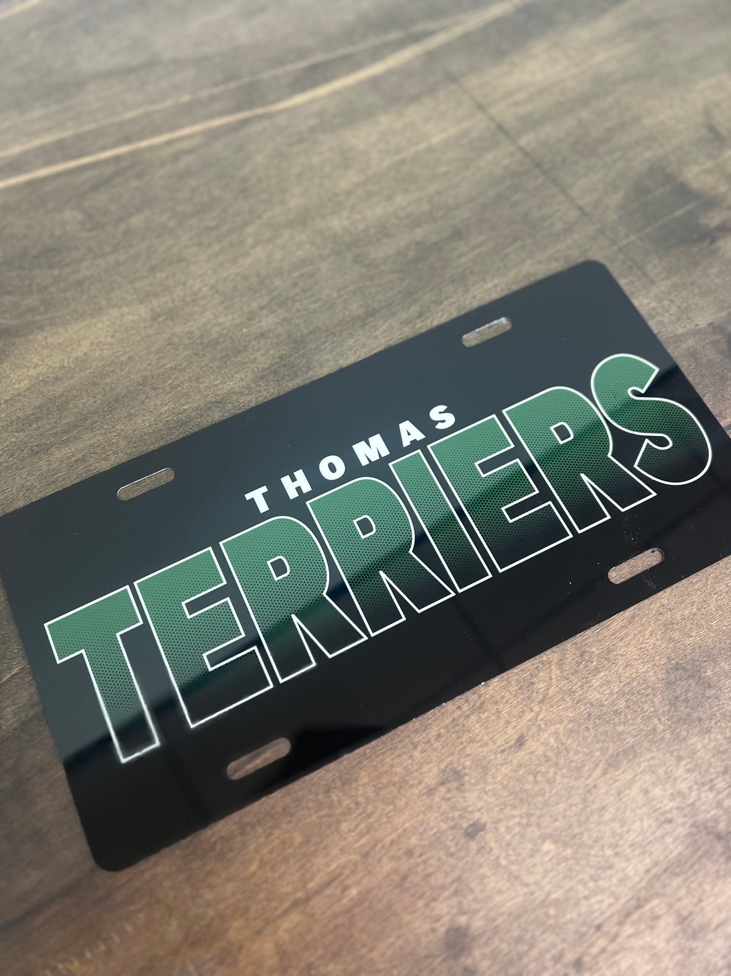 Thomas Terriers Vanity Plate
