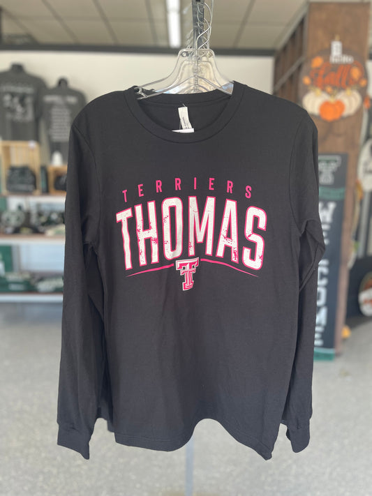 Pink Long Sleeved Terriers