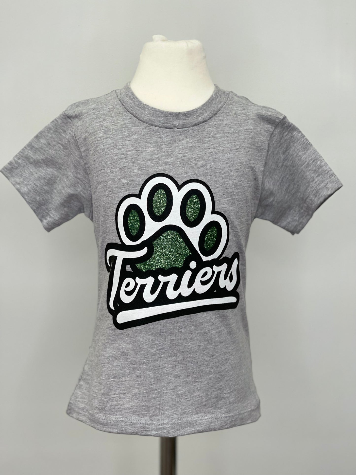 Glitter Paw Print Toddler