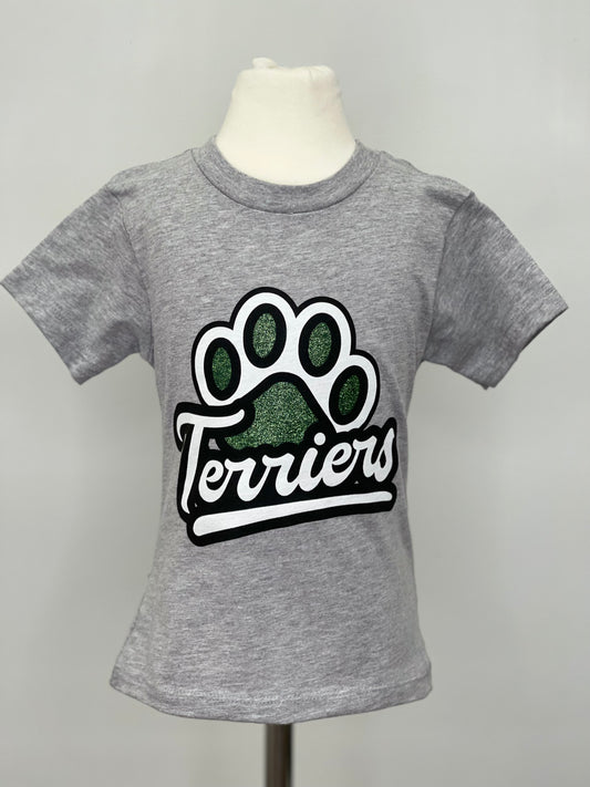 Glitter Paw Print Toddler