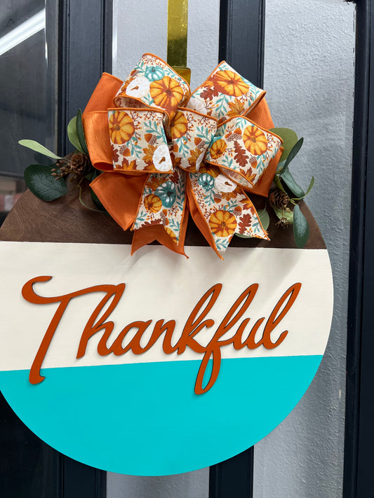 Thankful 3 Color 18"