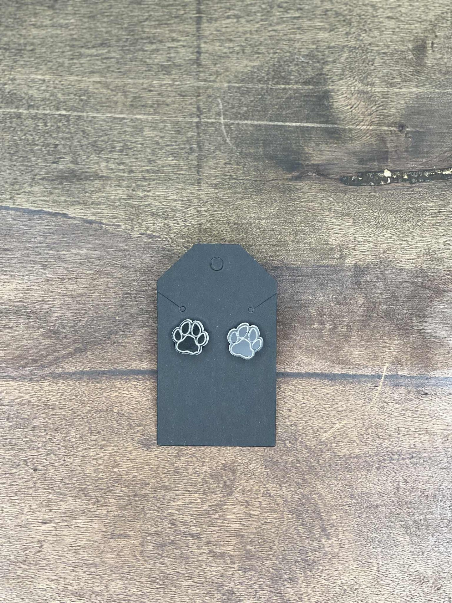 Paw Print Earrings