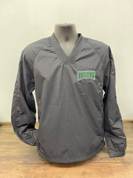 V-neck Windbreaker