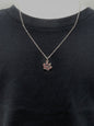 Silver Paw Print Necklace