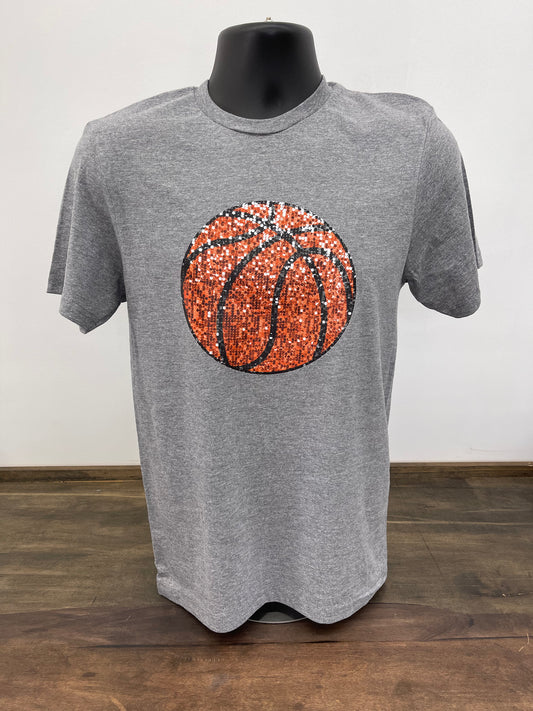 Sequin Basketball Graphic Tee