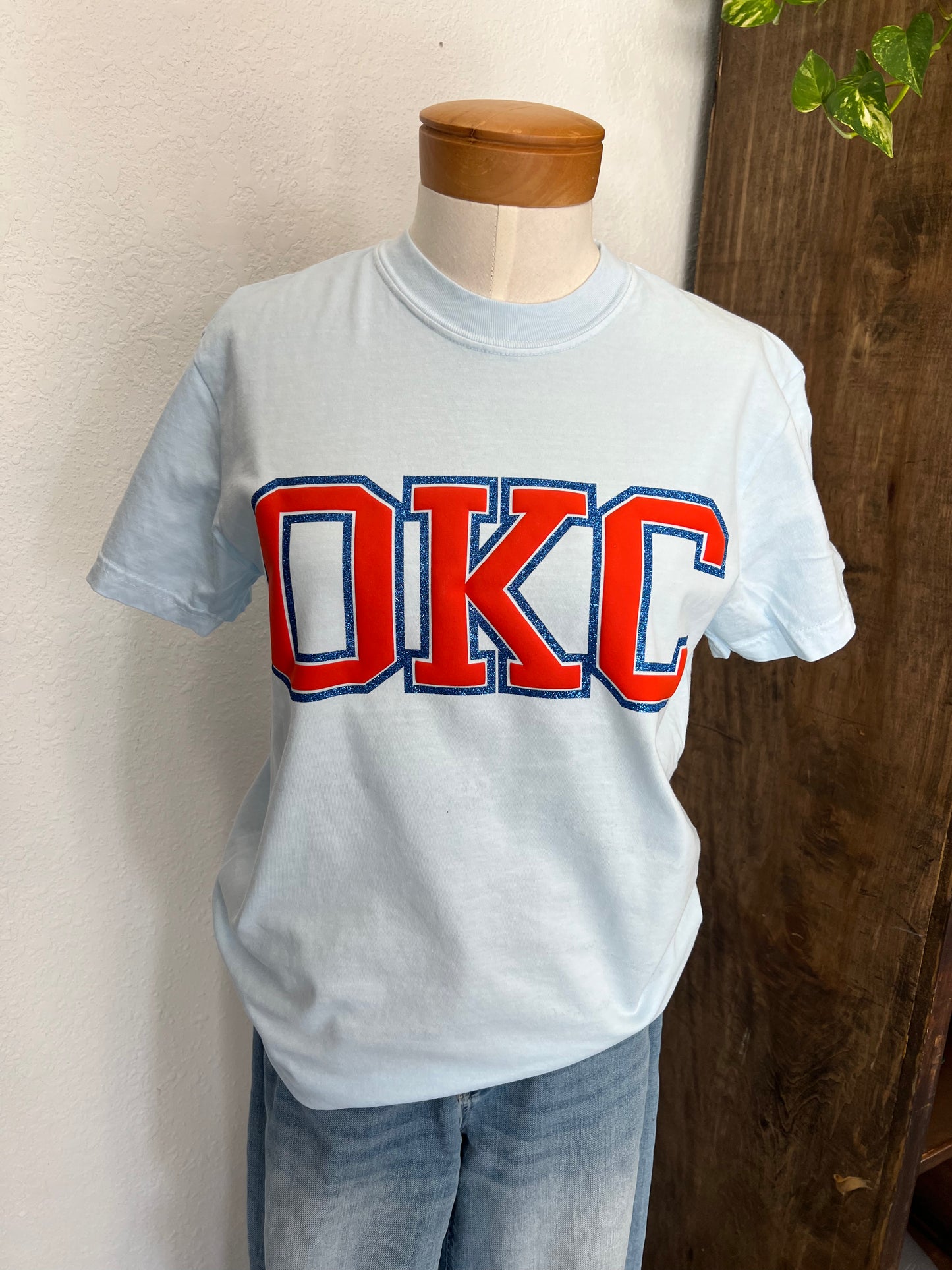 OKC Glitter Tee