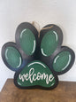 Welcome Paw Sign