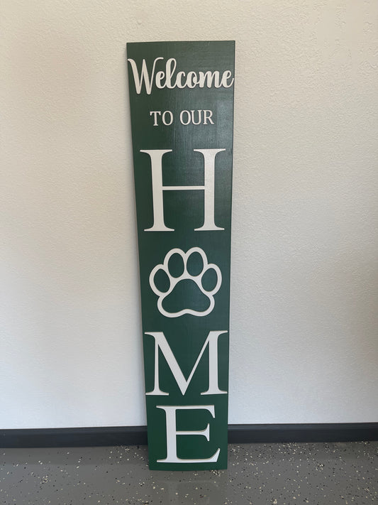 Home Porch Sign