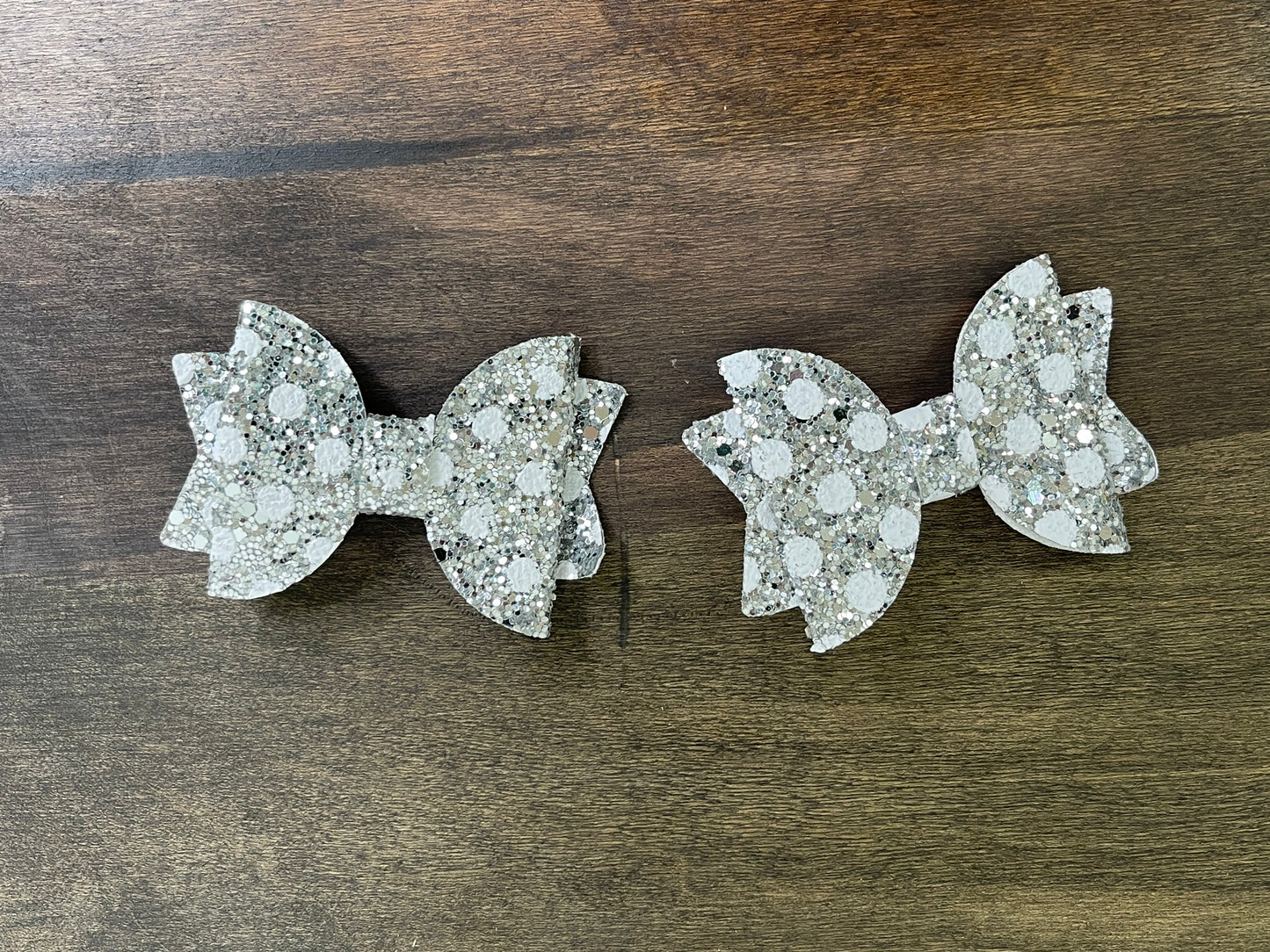 Sequin Dot Bowknot Hair Clips
