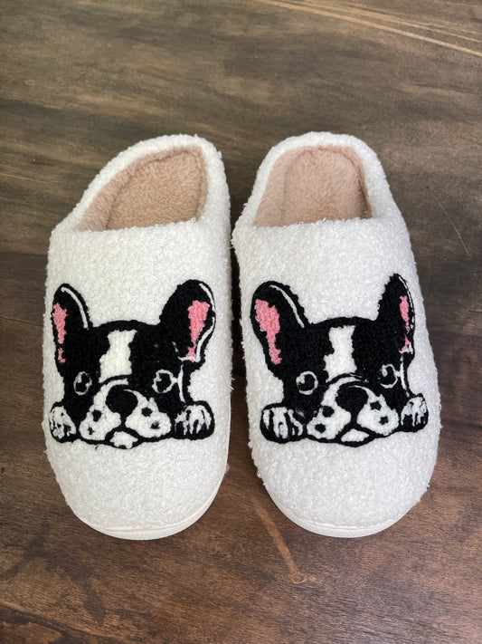 Boston Terrier Slippers