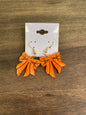 Sports Bow Earrings