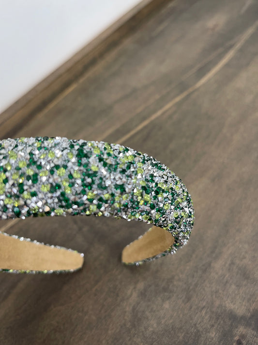 Green Sequin Headband
