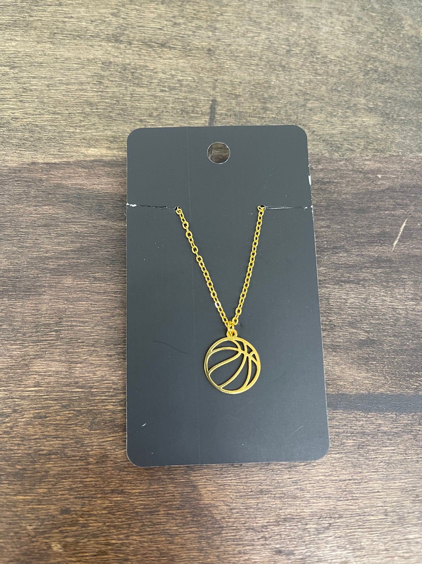 Basketball Necklace