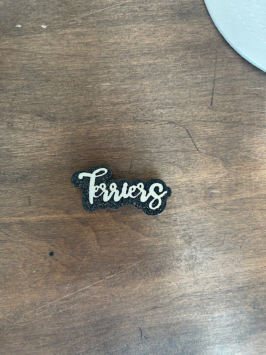 Glitter Terrier Hairclip