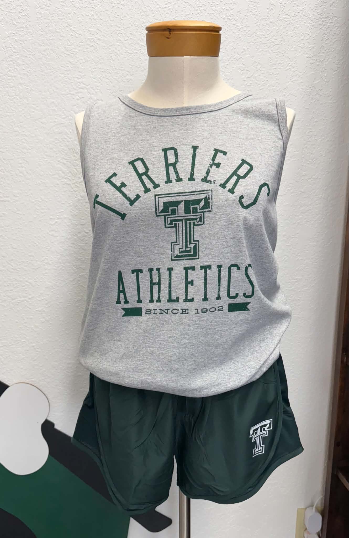 Green Running Shorts
