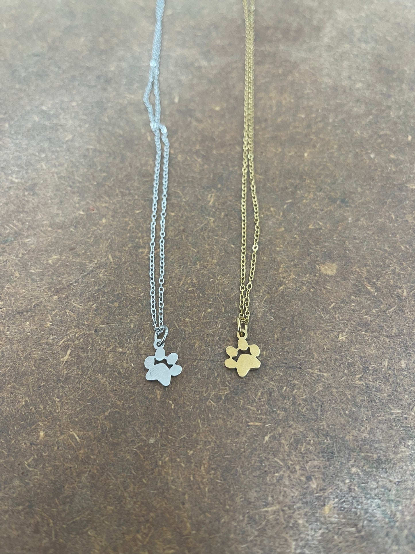 Paw Print Necklace