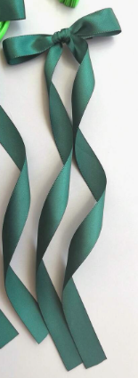 Dark Green Hair Bow