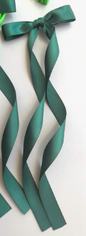 Dark Green Hair Bow