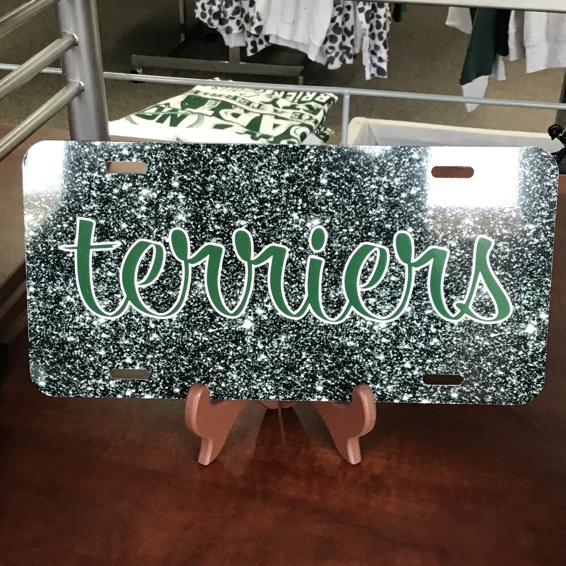 Glitter Vanity Plate