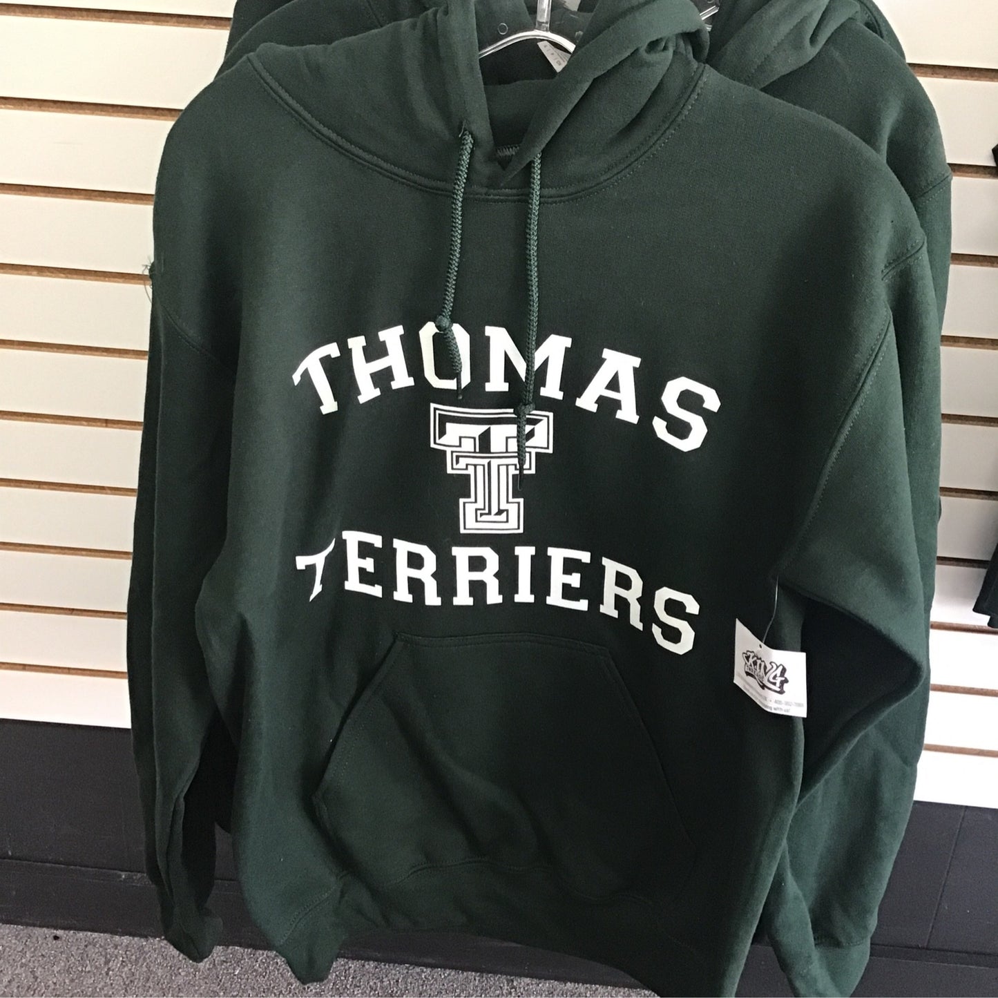 Green Thomas Terrier Hoodie Youth