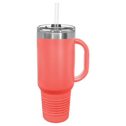 40oz Tumbler w/ Straw