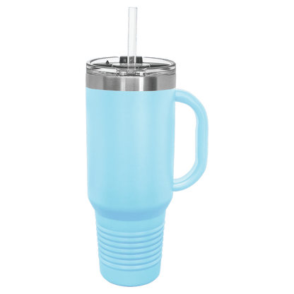 40oz Tumbler w/ Straw