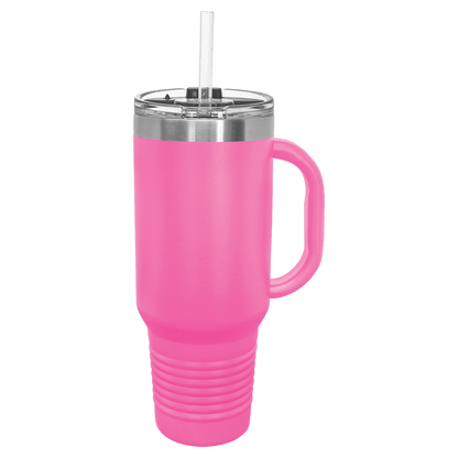 40oz Tumbler w/ Straw