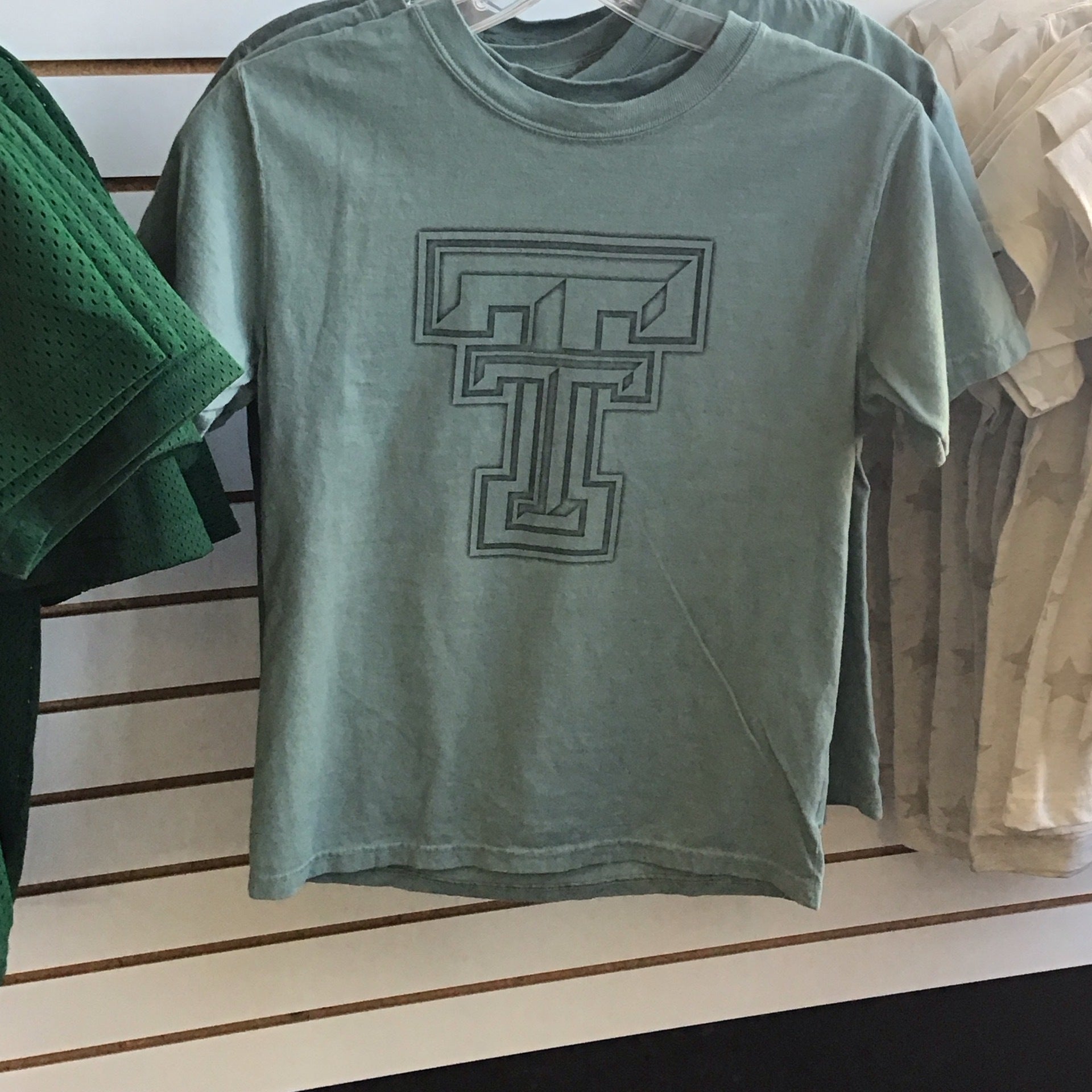 Youth Light Green Illusion Tee