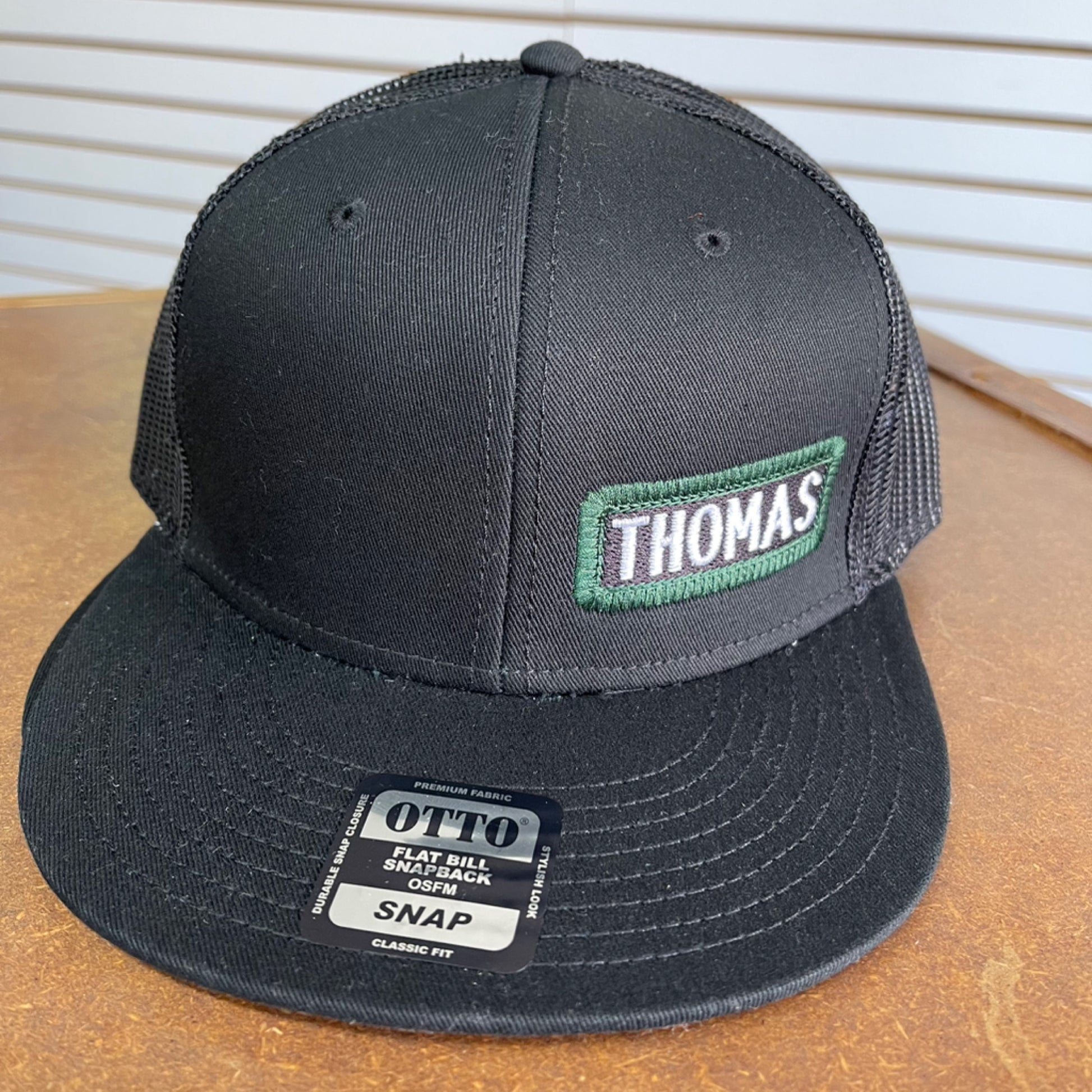Flat Bill Black
