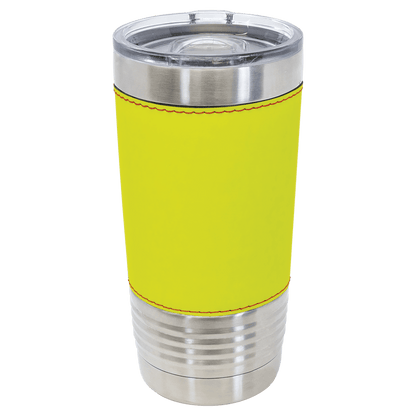 20 oz. Laserable Leatherette Sports Tumblers