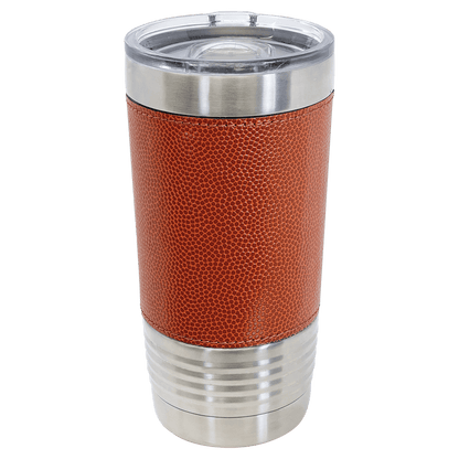 20 oz. Laserable Leatherette Sports Tumblers
