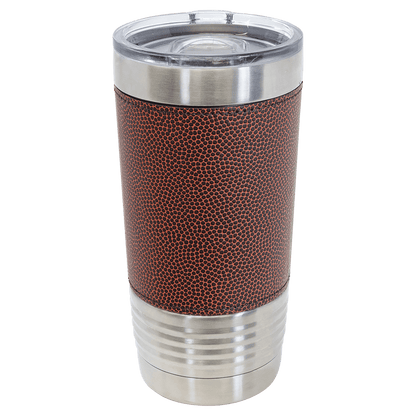 20 oz. Laserable Leatherette Sports Tumblers