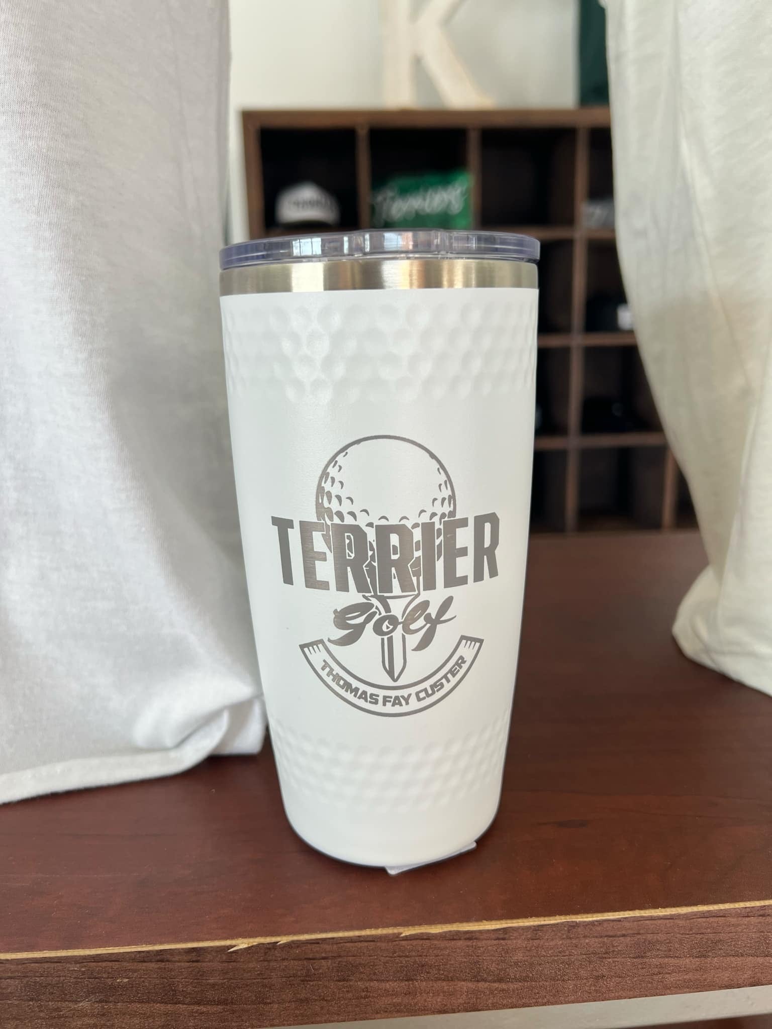 20 oz. Terrier Lasered Sports Tumblers